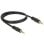 Audio-Kabel DeLOCK 3,5mm Stecker zu 3,5mm Stecker 1 m Schwarz