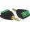Adattatore DeLOCK 4.4 mm a blocco di terminali nero/verde