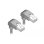 Cable de red DeLOCK 85878 2 m Cat6a S/FTP Gris