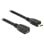 Cavo estensione USB 2.0 Micro-USB B DeLOCK 0,5 m Nero