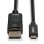 Cable adaptateur USB Type C à DisplayPort 10 m noir Lindy