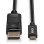 Cable adaptateur USB Type C à DisplayPort 10 m noir Lindy
