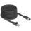 Cavo di rete DeLOCK 80595 10 m Cat5e S/FTP M12 a RJ-45 Nero