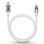 Cavo di rete Goobay 74176 USB-C a RJ-45 Cat6 2 m bianco