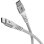 Cavo USB-C a USB-C Goobay 3 m USB 2.0 Tessuto Intrecciato