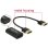 Adaptateur HDMI vers VGA DeLOCK 0,15 m Noir