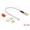 Cable coaxial DeLOCK 89832 10 cm SMA a U.FL Gris