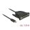 Cavo parallelo DeLOCK USB-C a DB25 1,8 m Nero