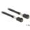 Cable DeLOCK Mini SAS HD x 4 SFF 8643 1 m Negro