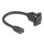 Cabo USB Delock Fêmea a Fêmea 5 Gbps 20 cm Preto
