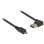 Cavo USB Delock USB 2.0-A a Micro-USB B 0,5 m Nero contatti dorati