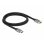 Cable HDMI Delock Ultra Alta Velocidad 48 Gbps 8K 60 Hz 1 m Gris