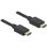 HDMI-Kabel DeLOCK 48 Gbps 8K 60 Hz 0,5 m Schwarz