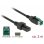 Cavo di trasmissione DeLOCK PoweredUSB 12V Nero 2 m