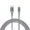 Cable Nevox 1885 1 m Lightning a USB C Gris Plata
