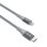 Cable Nevox 1885 1 m Lightning a USB C Gris Plata