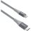 Cable Nevox 1885 1 m Lightning a USB C Gris Plata