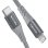 Cable Nevox 1885 1 m Lightning a USB C Gris Plata