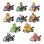 Figur Tomy Mario Kart Pullback Racers Multifarben