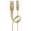 Cavo di rete Goobay 95883 15 m Cat6 U/UTP RJ-45 marrone chiaro