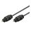 Cable de audio Goobay AVK 216-050 Toslink 0,5 m Negro