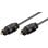 Cable de audio Goobay AVK 216-050 Toslink 0,5 m Negro