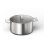 Kit de cacerolas Bosch HEZ9SE060, 6 piezas, acero inoxidable, inducción