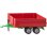 Remorque Tandem-axle SIKU 1:32 Pré-assemblée Métal Plastique