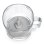 Kit de extensión Smeg HBFP11, Acero inoxidable, 1,5 L, Compatible con batidoras HBF01, HBF02, HBF11, HBF12