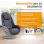 Sillón de masaje MEDISANA RS 670 Nero con 6 tecniche e poggiapiedi
