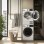 Kit de superposition Smeg KITSPNC pour laveuses WN et DN Blanc
