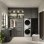 Kit de superposition Smeg KITSPNC pour laveuses WN et DN Blanc