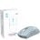 Souris MSI Forge GM340 Wireless Ambidextre 12000 DPI Bleu Clair 6 Boutons