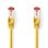 Cavo di rete Nedis CCGL85221YE025 Cat6 S/FTP 0,25 m Giallo