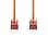 Cavo di rete Nedis CCGL85221OG05 Cat6 S/FTP 0,5 m arancione