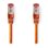 Cavo di rete Nedis CCGL85221OG05 Cat6 S/FTP 0,5 m arancione