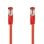 Cable réseau Nedis CCGL85221RD100 Cat6 S/FTP 10 m Rouge