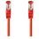 Cable réseau Nedis CCGL85221RD100 Cat6 S/FTP 10 m Rouge