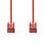 Cable de red Nedis CCGL85221RD10 Cat6 S/FTP 1 m Rojo
