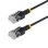 Netzwerkkabel Cat6a StarTech 3m ultraflach UTP schwarz