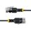 Netzwerkkabel Cat6a StarTech 3m ultraflach UTP schwarz