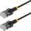 Netzwerkkabel Cat6a StarTech 3m ultraflach UTP schwarz