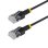Cabo de Rede StarTech Cat6a Ultra Fino 80 cm Preto