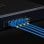 Netzwerkkabel StarTech Cat6a Ultra Dünn 1,5 m Blau