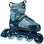 Patins en ligne HUDORA Leon 2.0 pour enfants taille 33-36 bleu