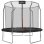 Trampolin HUDORA 300V 9 Beine 120 kg Schwarz/Rot