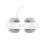 Auriculares QCY Heroad V200 sem fios e com cabo Bluetooth 6.0 gaming microfone branco