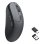 Ratón Keychron M3 Óptico RF Wireless + USB Type-C 12000 DPI Negro Recargable