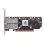 Tarjeta de red NVIDIA ConnectX-7 PCI Express Fibra 400000 Mbit/s interna negra gris
