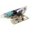 StarTech PCIe RS232 2-Port Seriekarte 921,6 Kbps Low-Profile